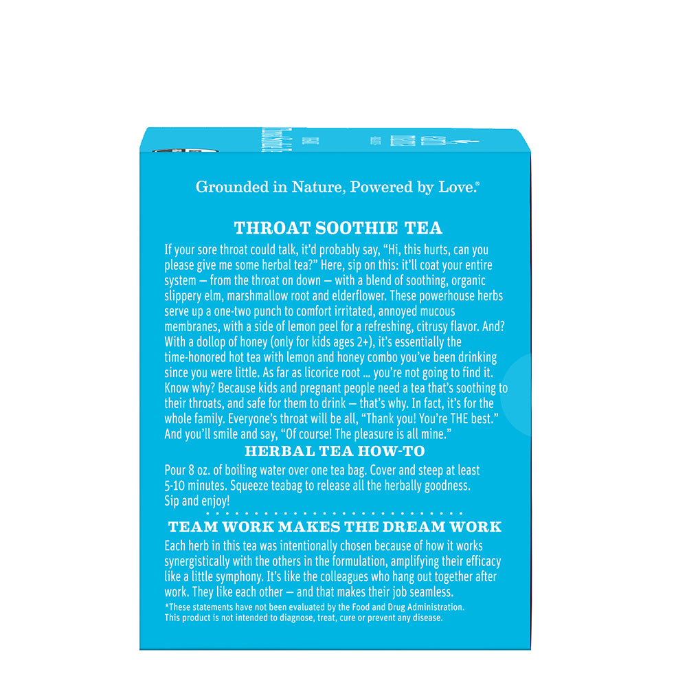 Organic Throat Soothie Tea