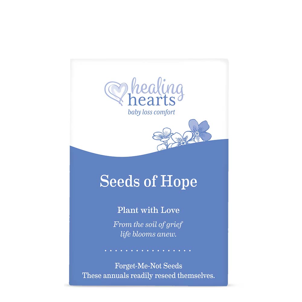 Plantable Wildflower Seed Heart Paper - Due To Joy - Baby Loss Resources  and Miscarriage Gifts