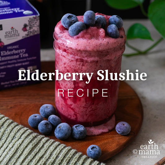 Elderberry Tea Slushie Recipe