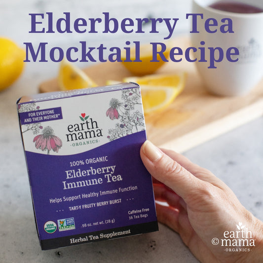 Best Mocktails: Elderberry Tea Mocktail Recipe