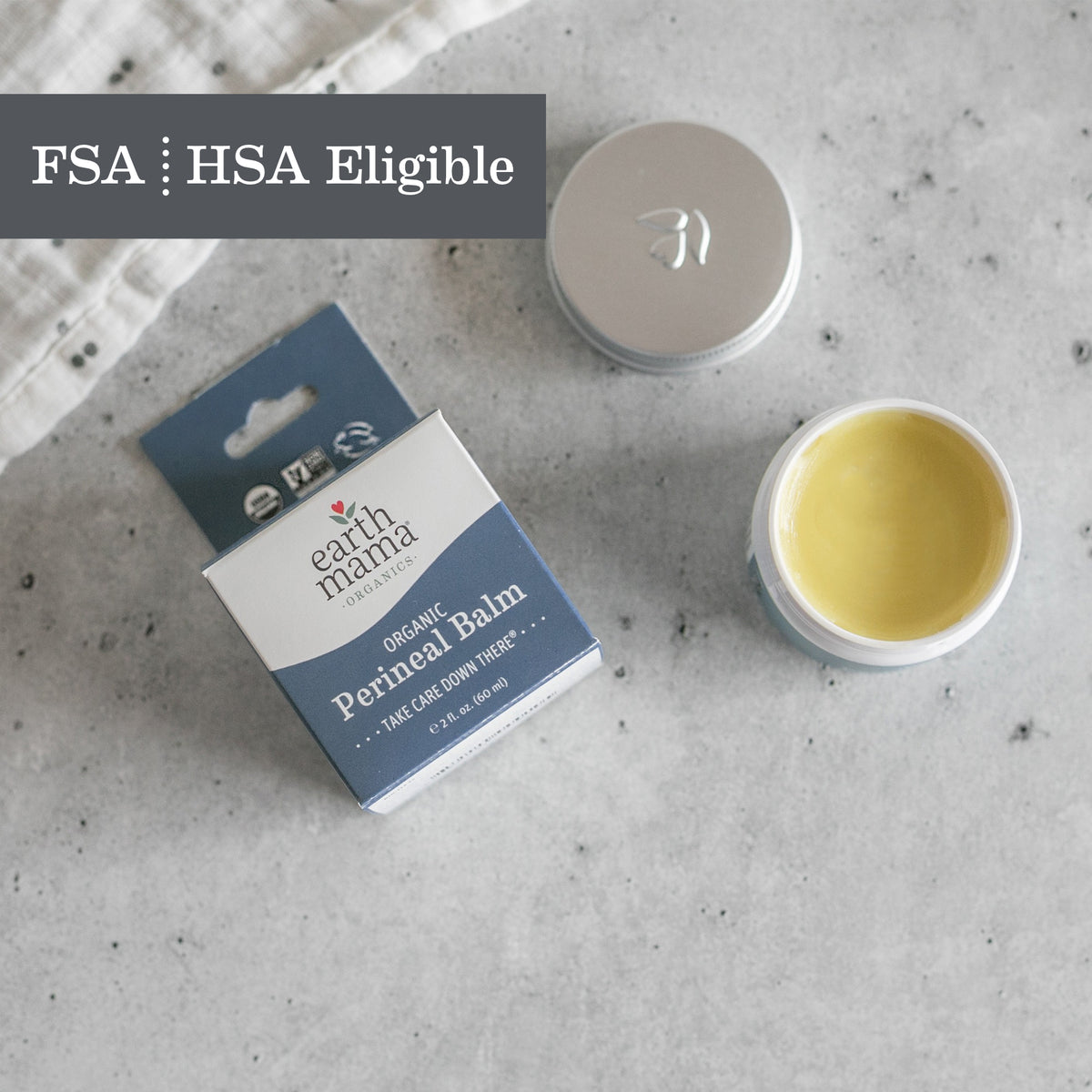 FSA/HSA Eligible: Organic Perineal Balm