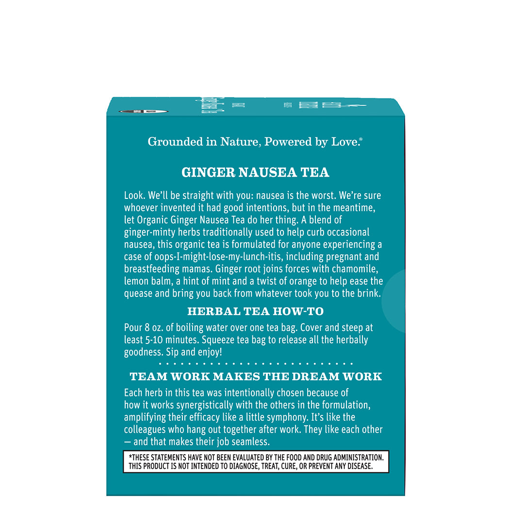 Organic Ginger Nausea Tea