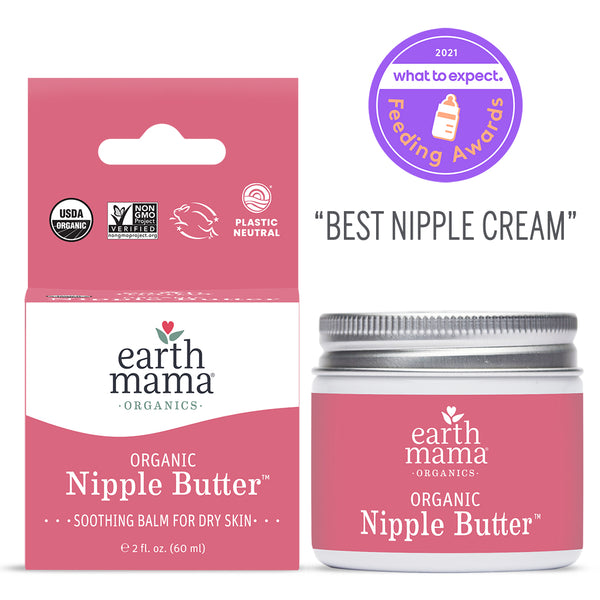 Earth Mama Vegan Nipple Butter 2 fl oz