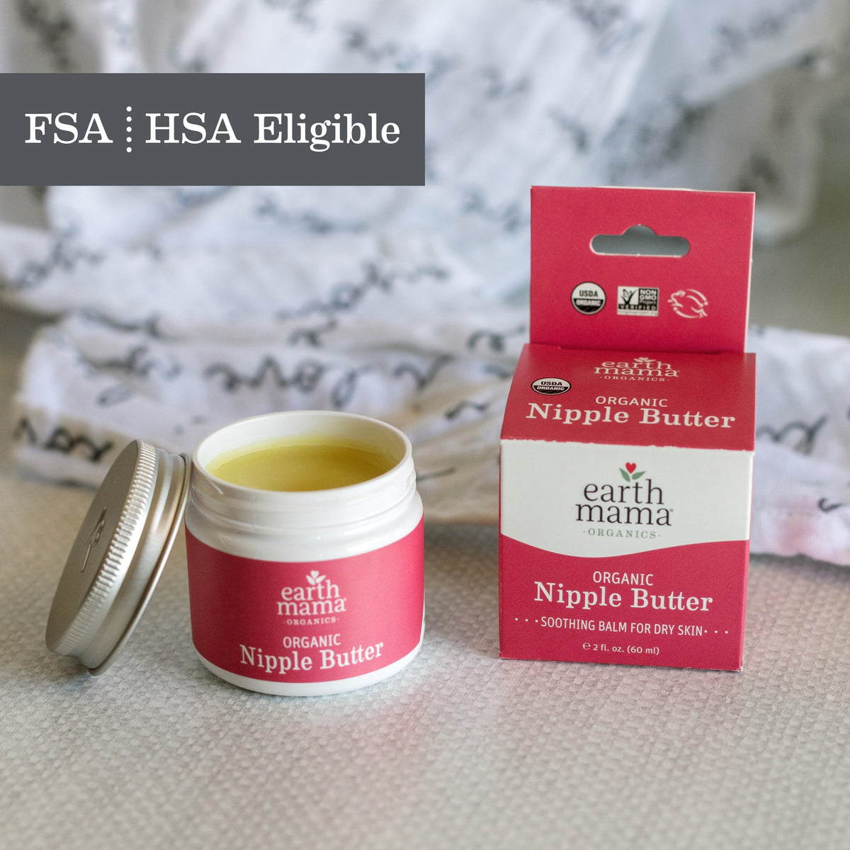 FSA/HSA Eligible: Organic Nipple Butter