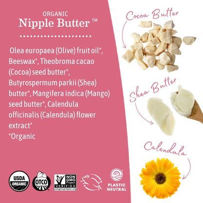 Organic Nipple Butter™ Ingredients