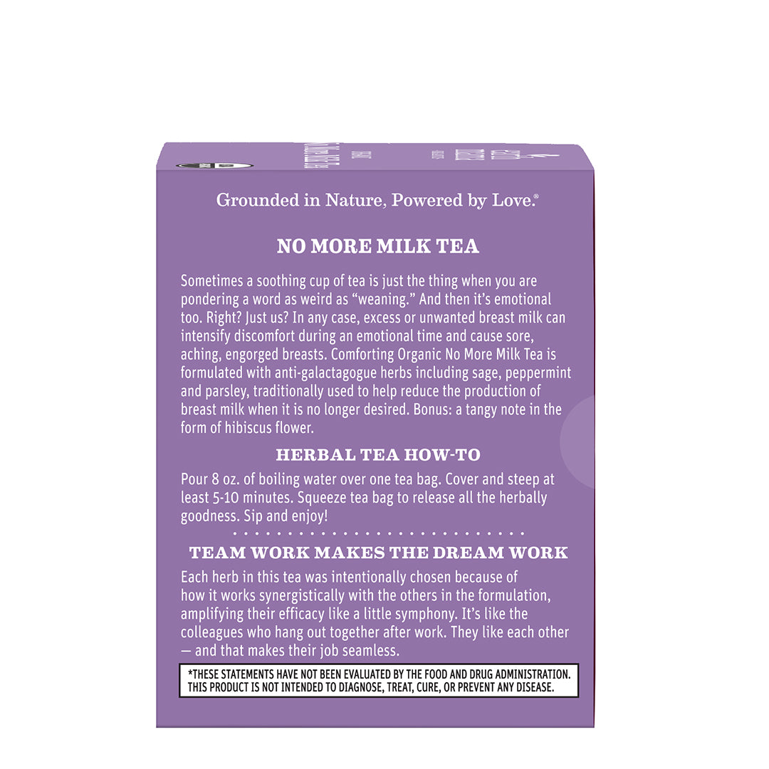 Organic No More Milk Tea