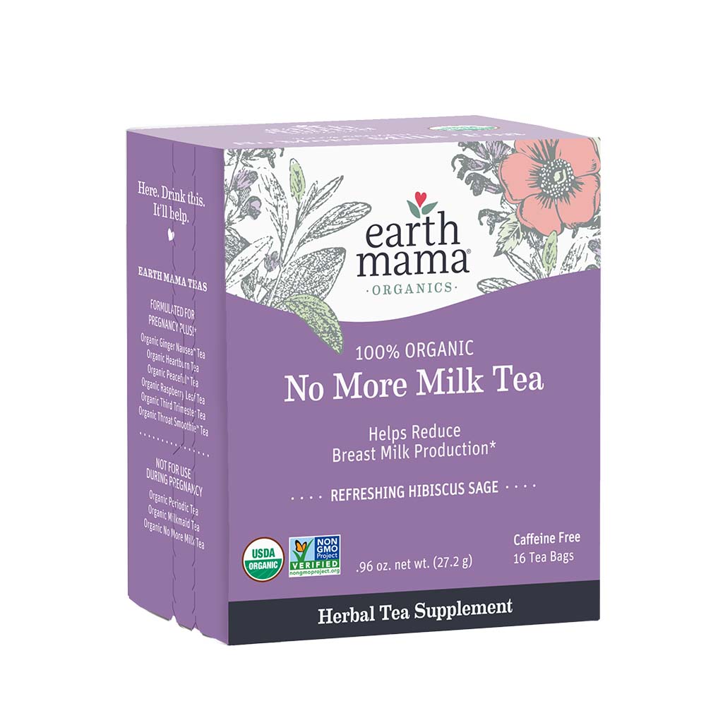 Organic No More Milk Tea for Weaning | Earth Mama
