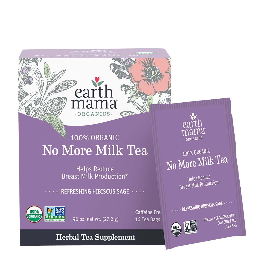 Organic No More Milk Tea for Weaning | Earth Mama