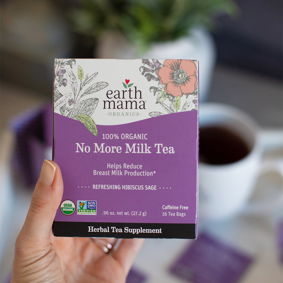 Organic No More Milk Tea for Weaning | Earth Mama
