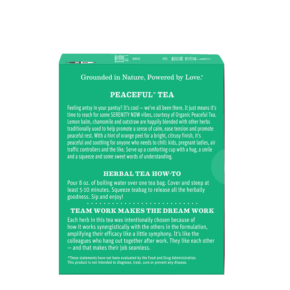 Organic Peaceful Tea