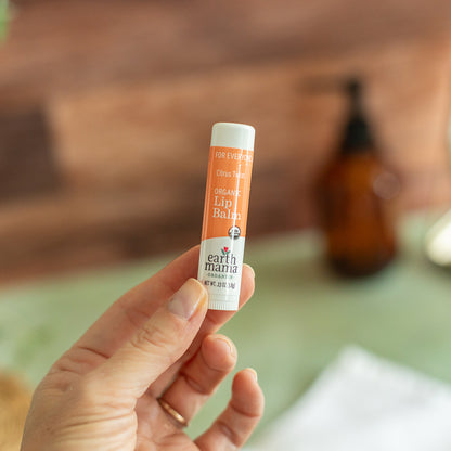 Earth Mama Organic Lip Balms Quadruplets Citrus Twist
