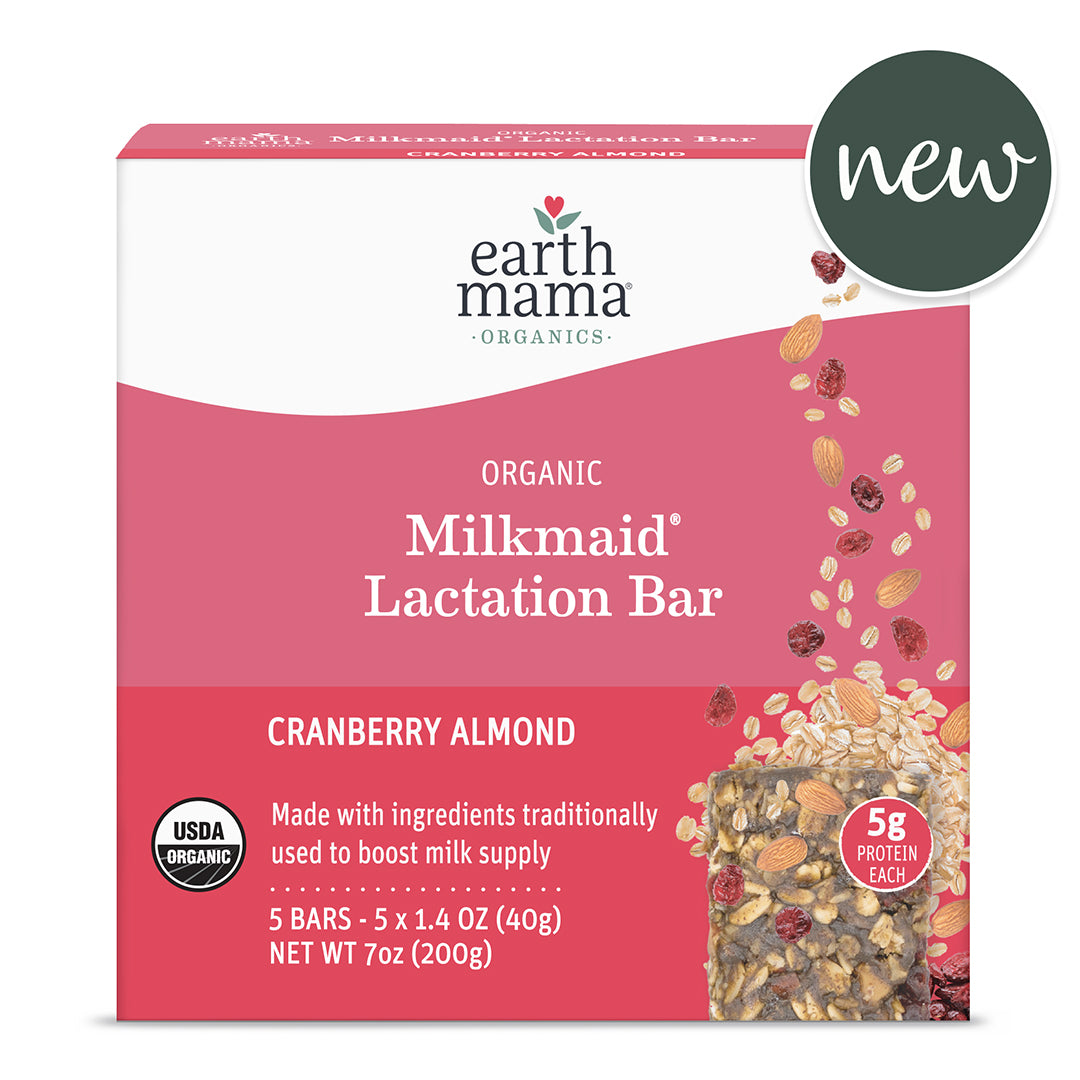 Organic Milkmaid® Lactation Bars Cranberry Almond