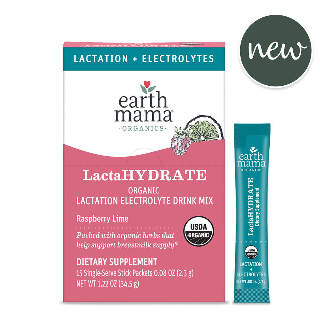 LactaHYDRATE Organic Lactation Electrolyte Drink Mix