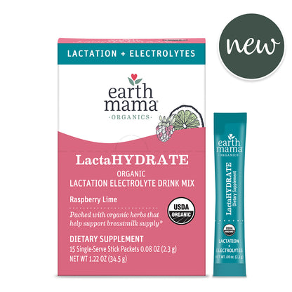 LactaHYDRATE Organic Lactation Electrolyte Drink Mix