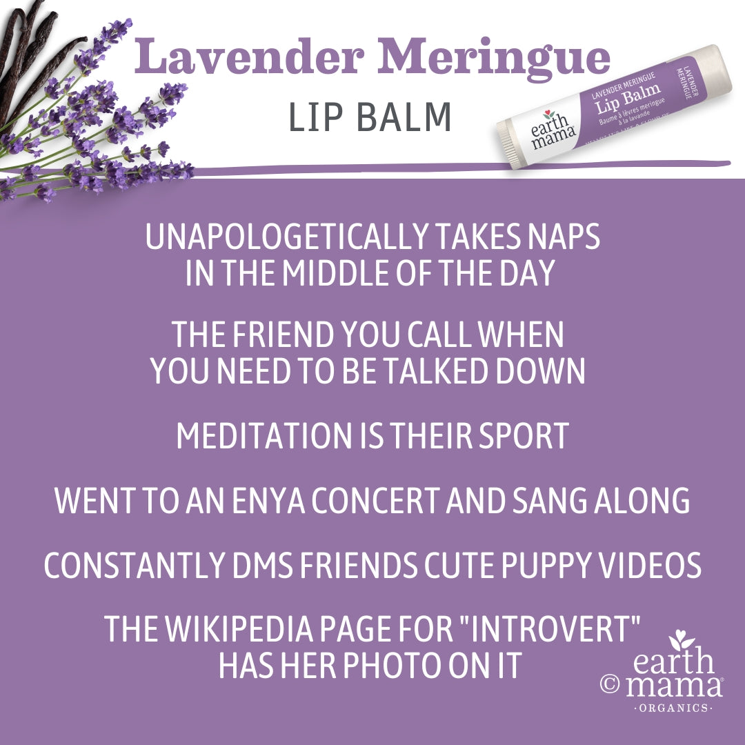 Lavender Meringue Lip Balm