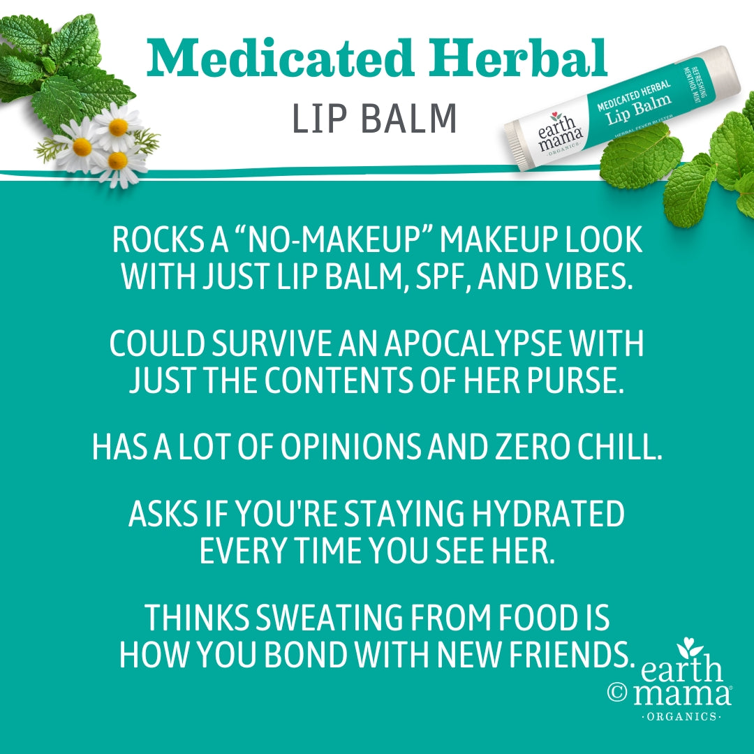 Medicated Herbal Lip Balm