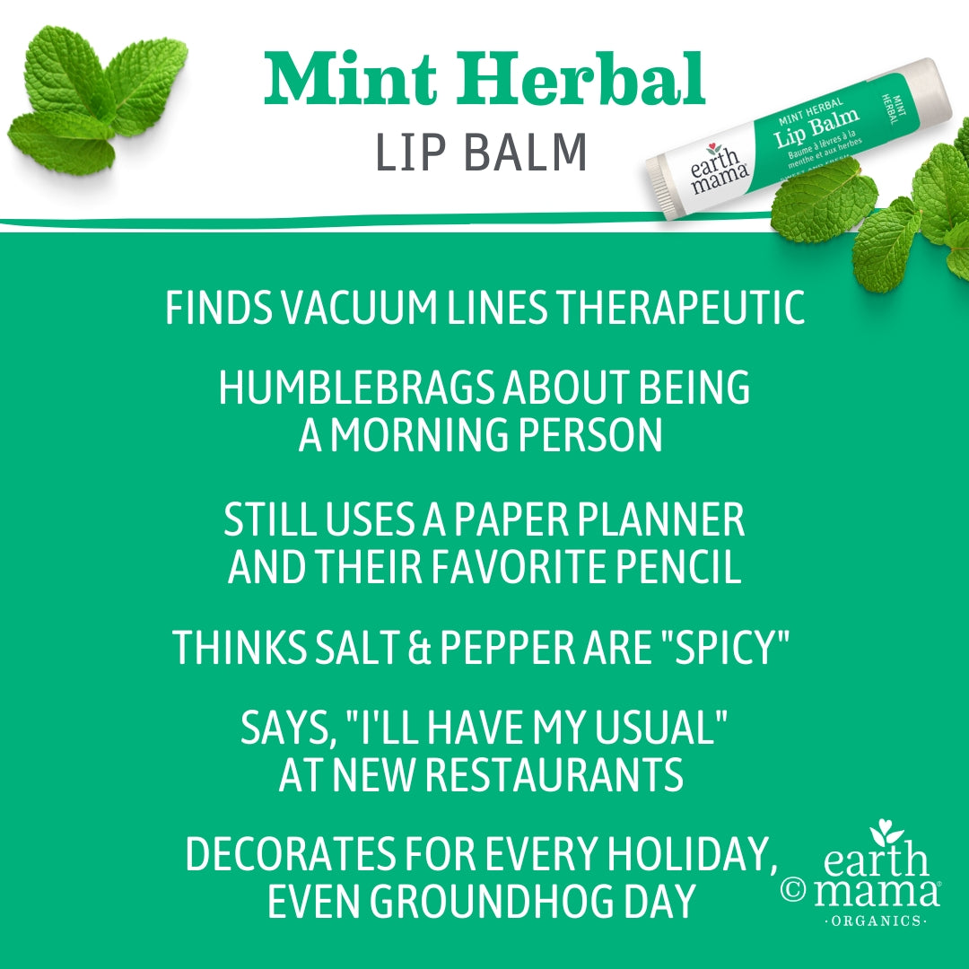 Mint Herbal Lip Balm