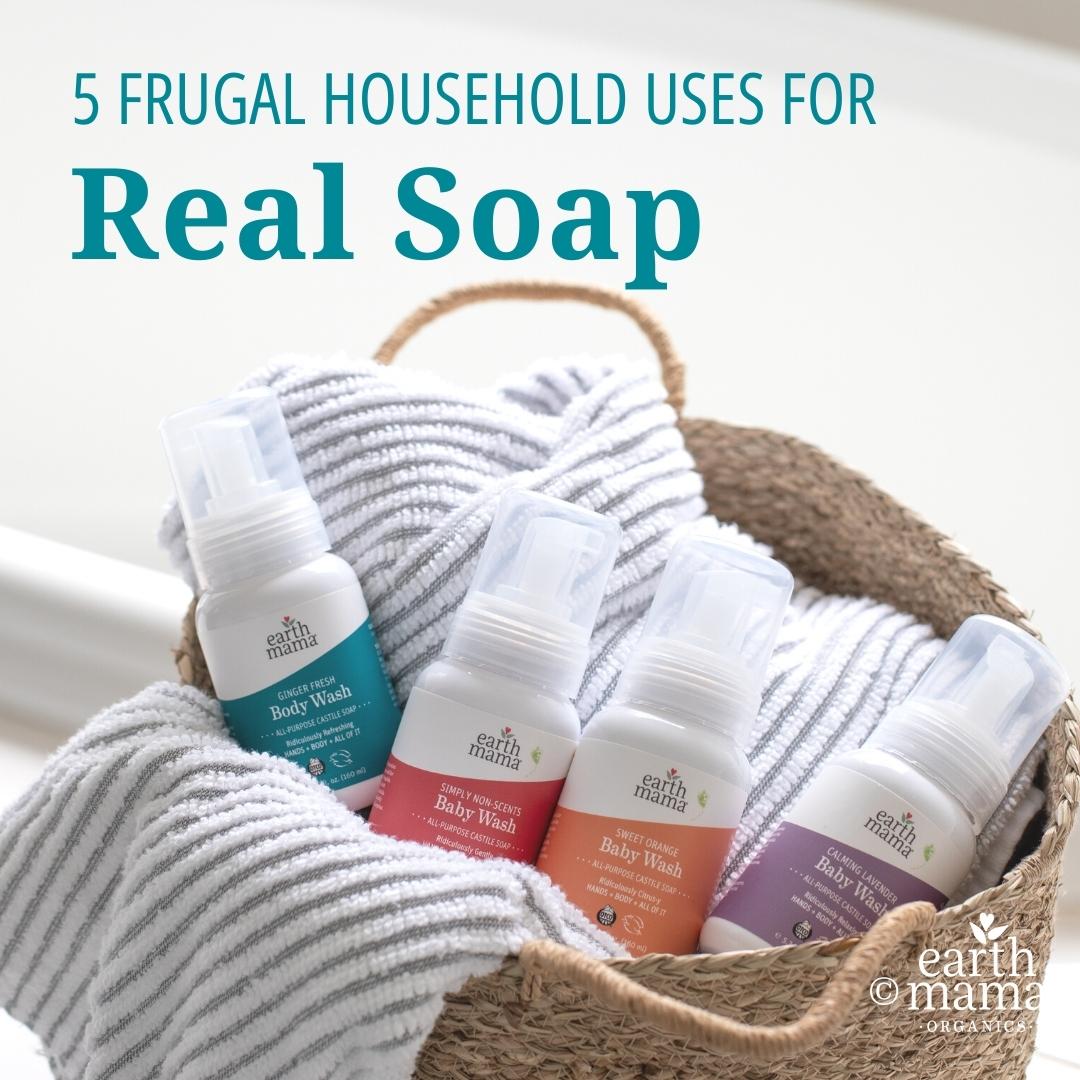 5 Frugal Household Uses for Real Soap 