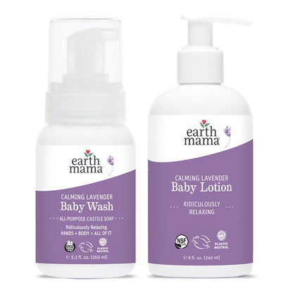 Calming Lavender Baby Wash + Lotion Set