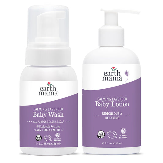 Calming Lavender Baby Wash + Lotion Set