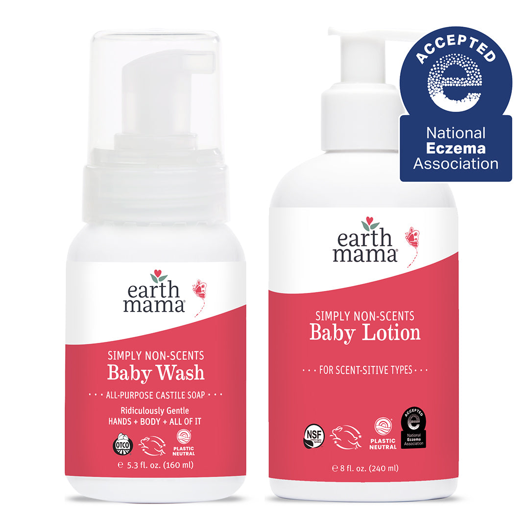 Simply Non-Scents Baby Wash + Lotion Set
