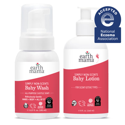 Simply Non-Scents Baby Wash & Lotion Set