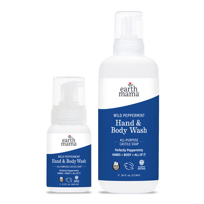 Wild Peppermint Castile Soap Bundle