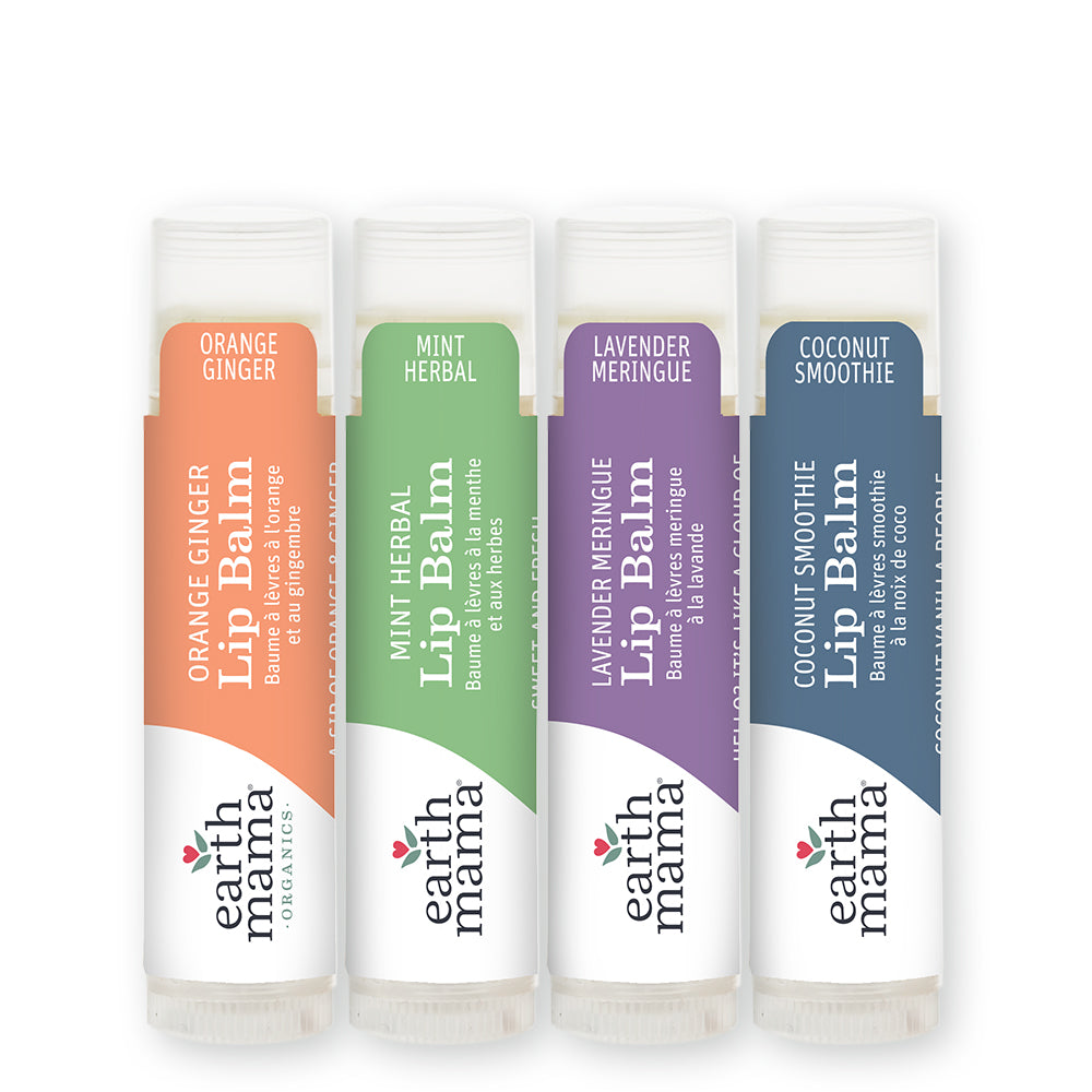 Earth Mama Lip Balm Quadruplets