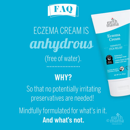 Eczema Cream is Anhydrous